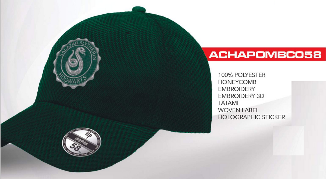 HARRY POTTER - Slytherin - Baseball Cap "Honey Comb"