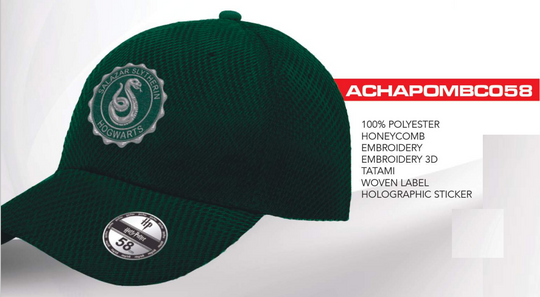 HARRY POTTER - Slytherin - Baseball Cap "Honey Comb"
