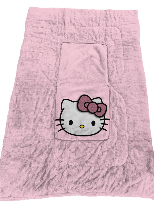 HELLO KITTY - Cushion Blanket
