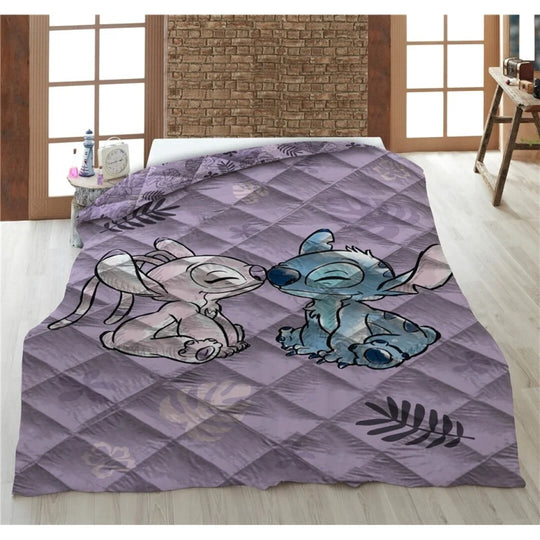 DISNEY - Stitch & Angel - Quilt Cover 140x200cm