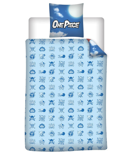 ONE PIECE - Duvet Cover 140x200cm + 65x65cm