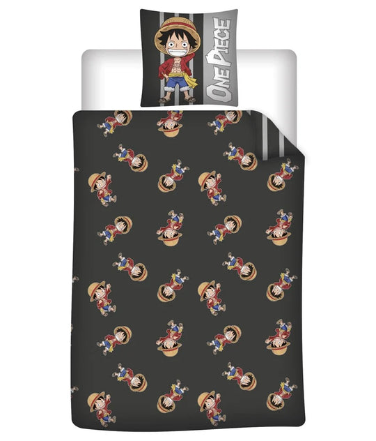 ONE PIECE - Chibi - Duvet Cover 140x200cm + 65x65cm