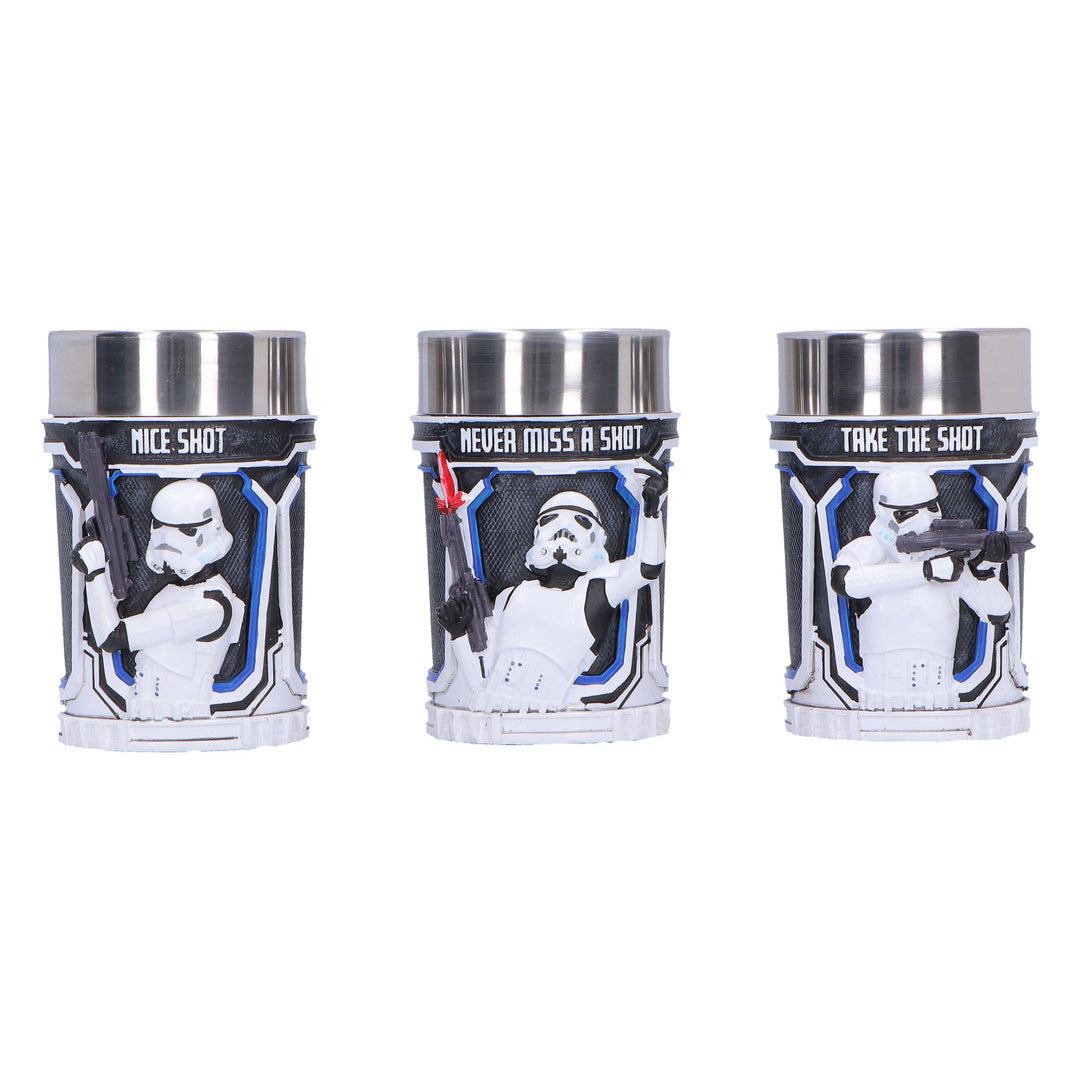 STAR WARS - Stormtrooper - Set of 3 Shot Glasses