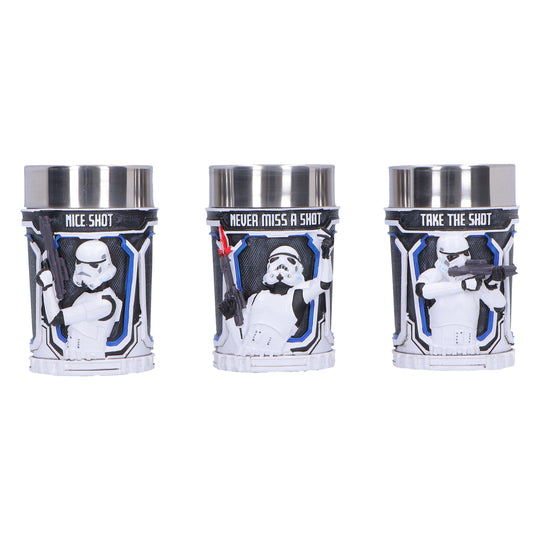STAR WARS - Stormtrooper - Set of 3 Shot Glasses
