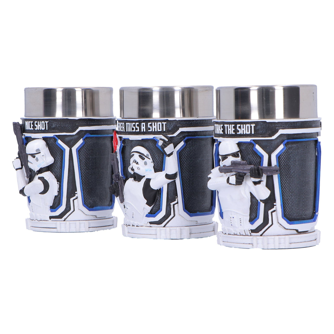 STAR WARS - Stormtrooper - Set of 3 Shot Glasses