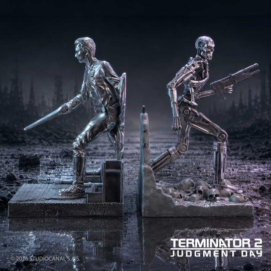 TERMINATOR - T-1000 vs T-800 - Bookend 18.5cm