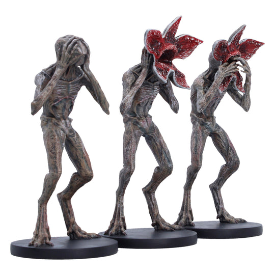 STRANGER THINGS - Three Wise Demogorgons - 3 Statue Set