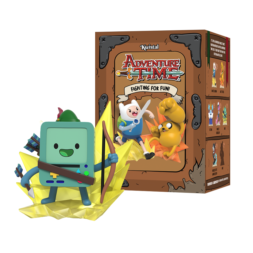 ADVENTURE TIME - Kwistal Fighting for Fun Series - Display 6 Fig.