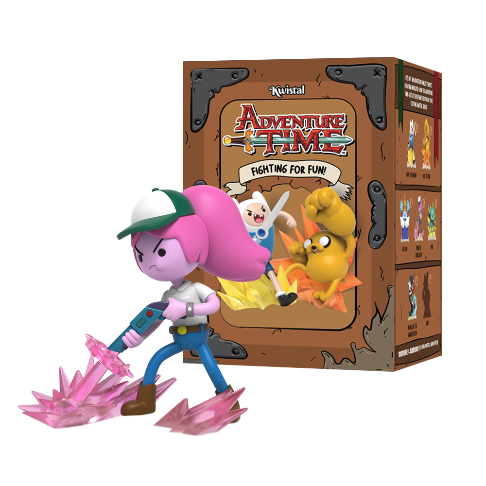 ADVENTURE TIME - Kwistal Fighting for Fun Series - Display 6 Fig.