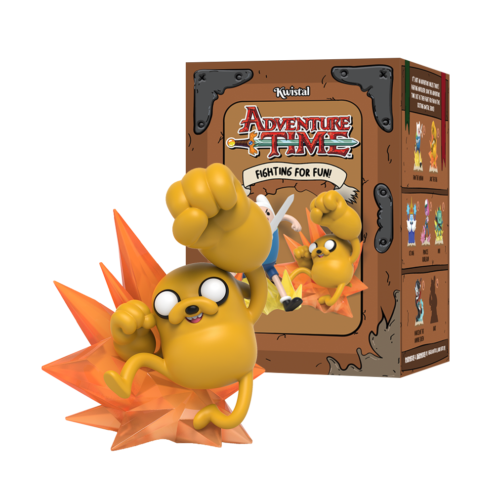 ADVENTURE TIME - Kwistal Fighting for Fun Series - Display 6 Fig.