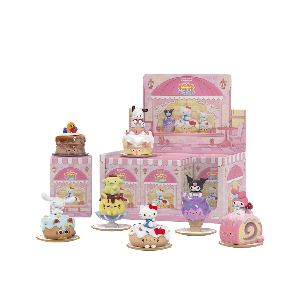 SANRIO - Nyammy Treats Sanrio Cafe Series - Display 6 Fig.