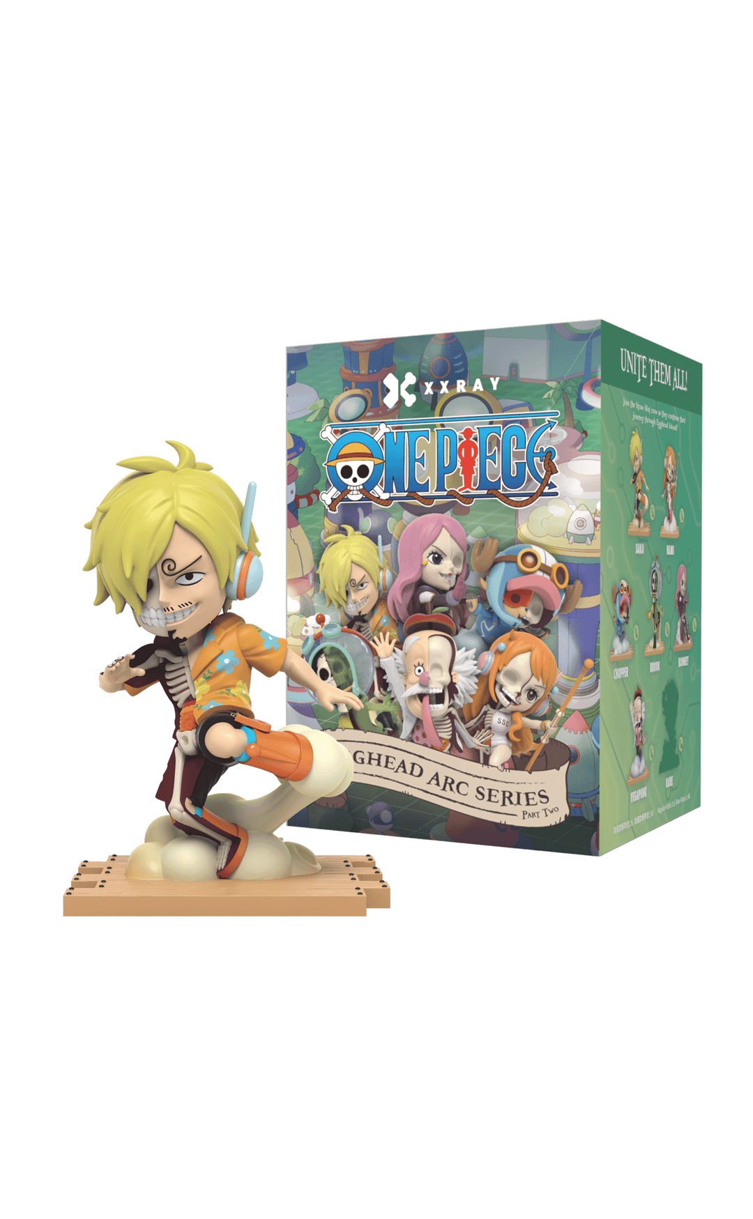 ONE PIECE - Egghead Arc Series Part 2 - XXRay (Display 6 Fig.)