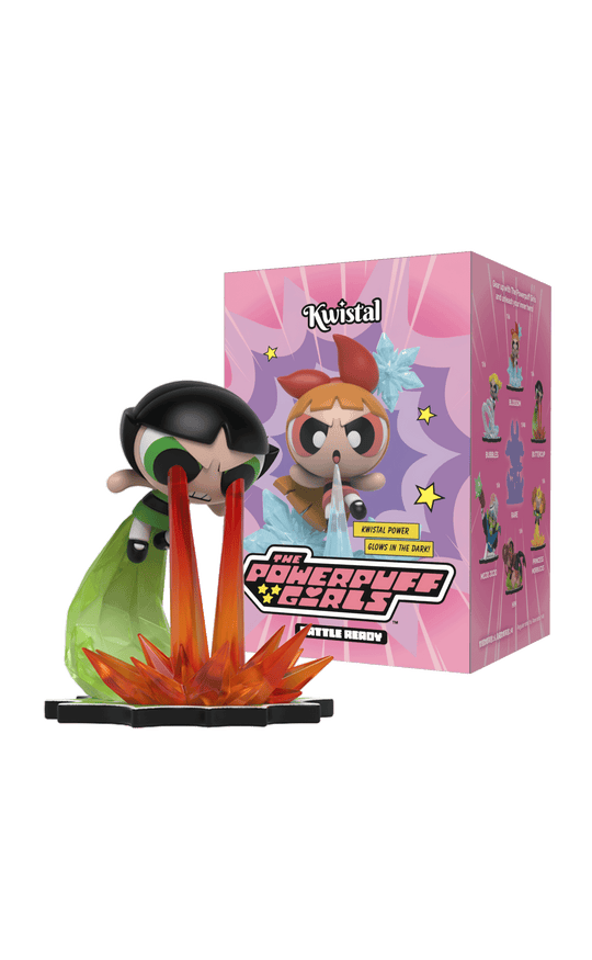 THE POWERPUFF GIRLS - Kwistal Battle Ready Series - Display 6 Fig.