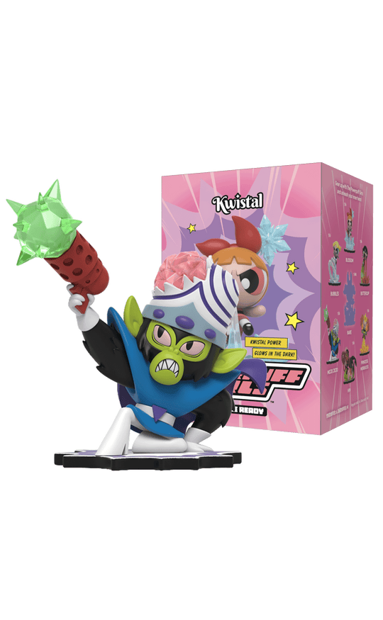 THE POWERPUFF GIRLS - Kwistal Battle Ready Series - Display 6 Fig.