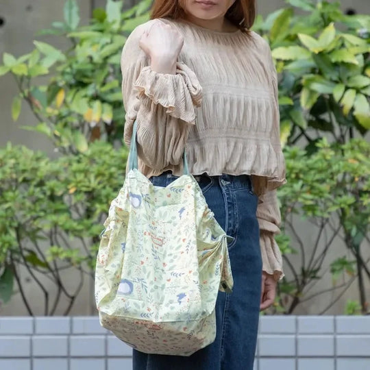 MY NEIGHBOR TOTORO -heart of the peaceful forest-Foldable bag shupatto