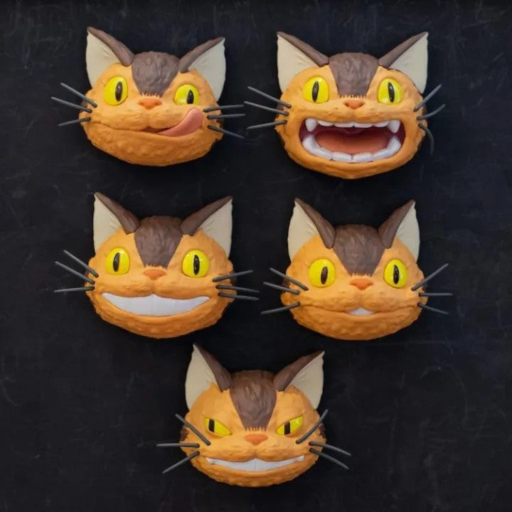MY NEIGHBOR TOTORO - Catbus Face - Blind Box Magnet (6pcs)