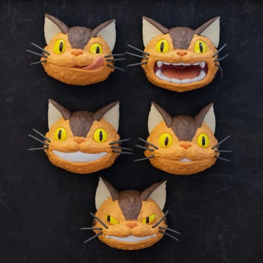 MY NEIGHBOR TOTORO - Catbus Face - Blind Box Magnet (6pcs)