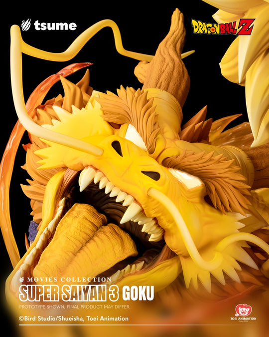 DRAGON BALL Z - Super Saiyan 3 Goku - Statue Movie Coll. By Tsume 57cm