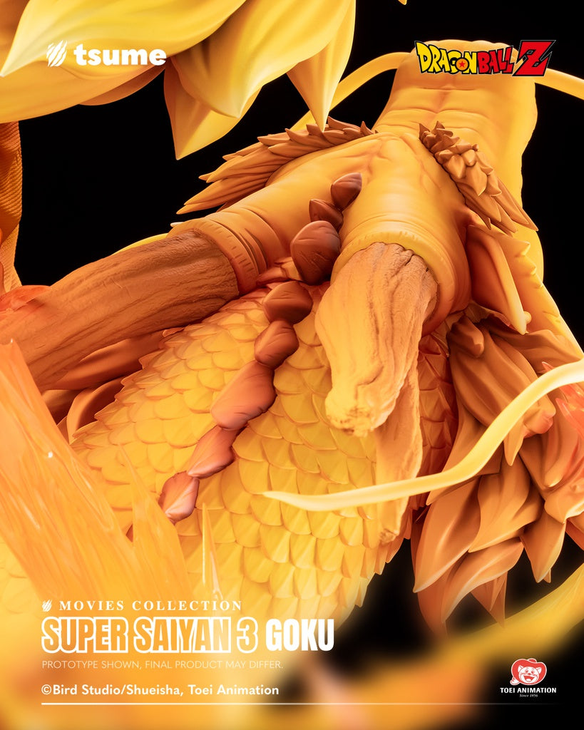 DRAGON BALL Z - Super Saiyan 3 Goku - Statue Movie Coll. By Tsume 57cm