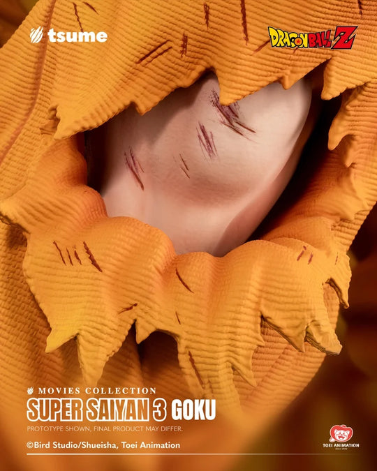 DRAGON BALL Z - Super Saiyan 3 Goku - Statue Movie Coll. By Tsume 57cm