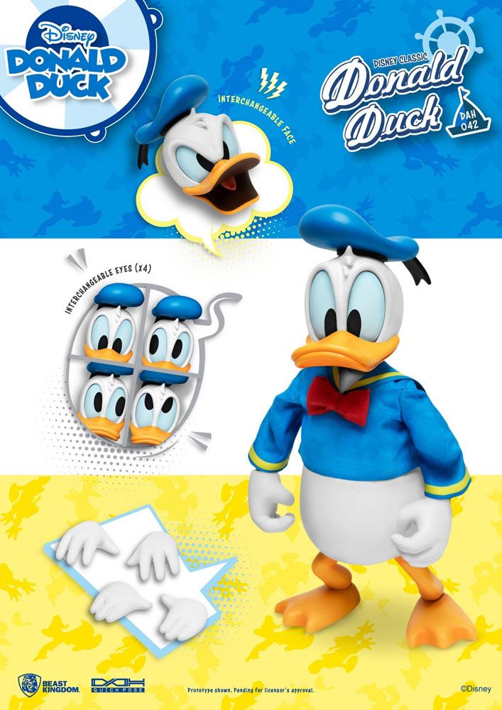 DISNEY CLASSICS - Donal Duck - Figure Dynamic Action Heroes 1/9 16cm