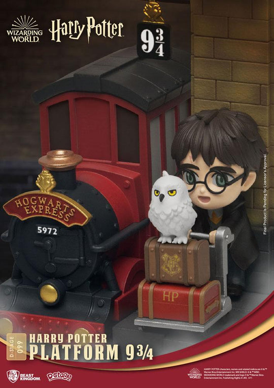 HARRY POTTER - Platform 9 3/4 - Statue D-Stage New Ver. 15cm