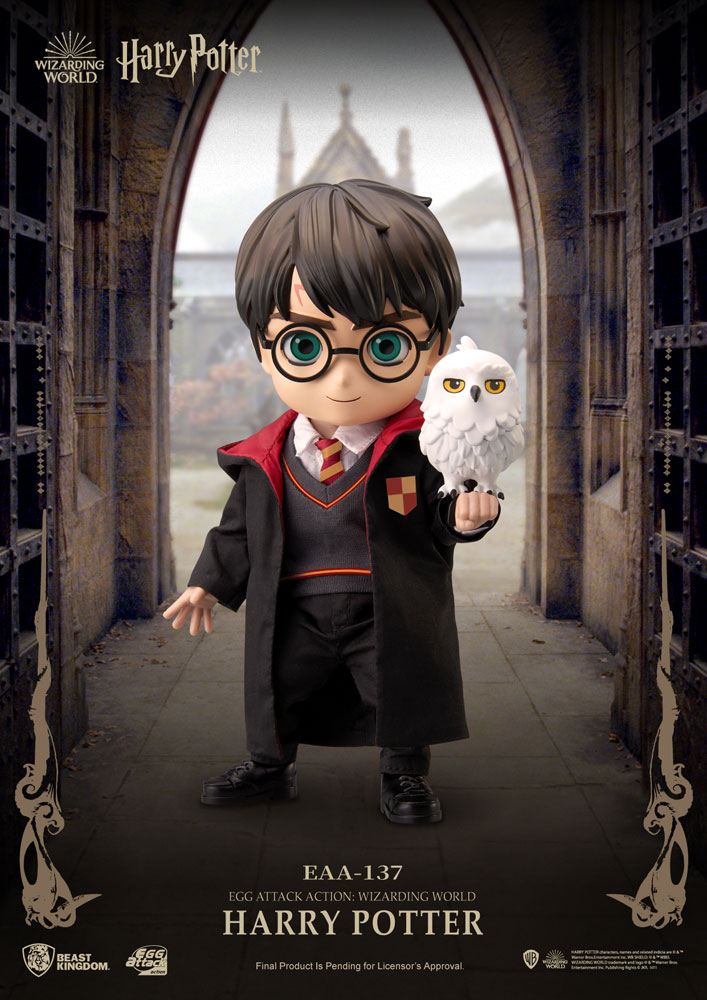 HARRY POTTER - Harry - Figurine Egg Attack Action WIzarding World 11cm