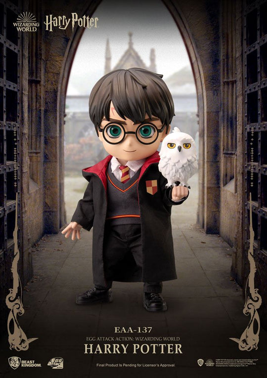 HARRY POTTER - Harry - Figurine Egg Attack Action WIzarding World 11cm