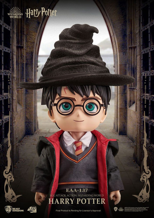HARRY POTTER - Harry - Figurine Egg Attack Action WIzarding World 11cm