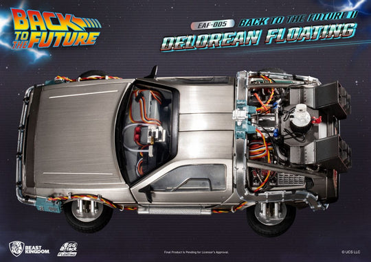 BACK TO THE FUTURE - Floating DeLorean II "Standard" - Statue 20cm