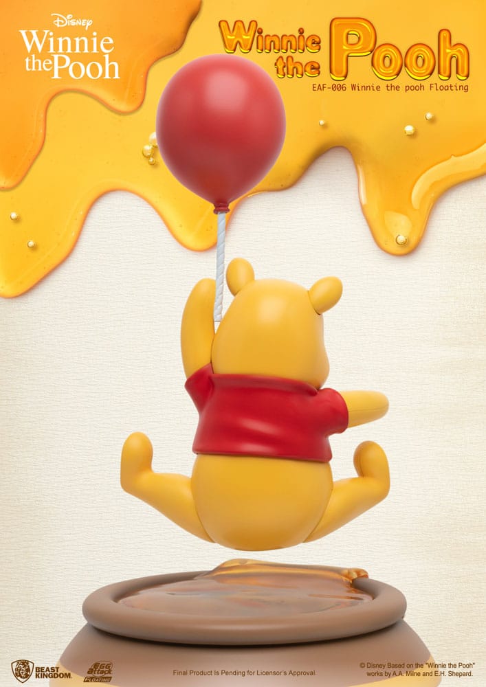 DISNEY - Floating Winnie The Pooh - Figure Egg Attack 19cm