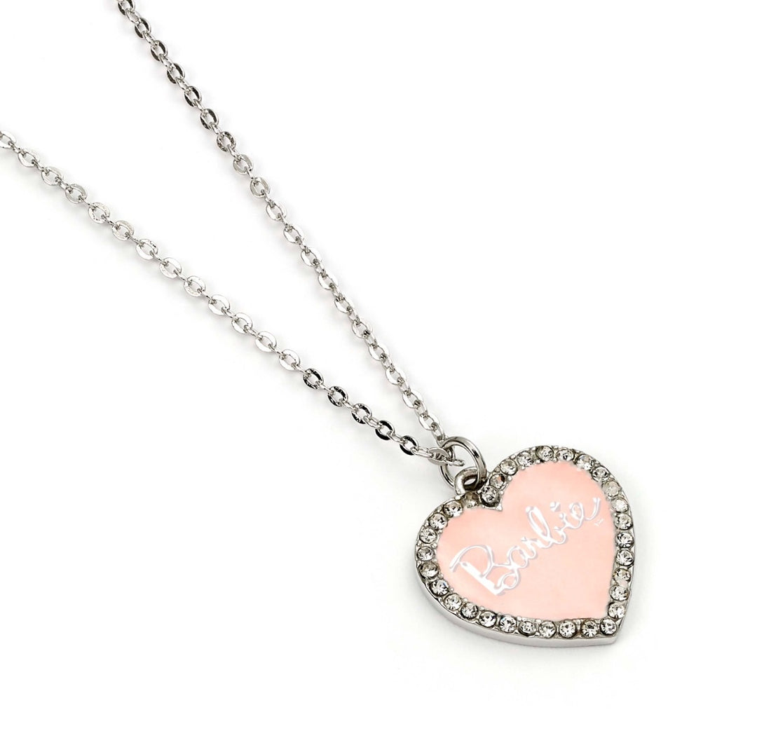 BARBIE - Chain Necklace - Pink Haert