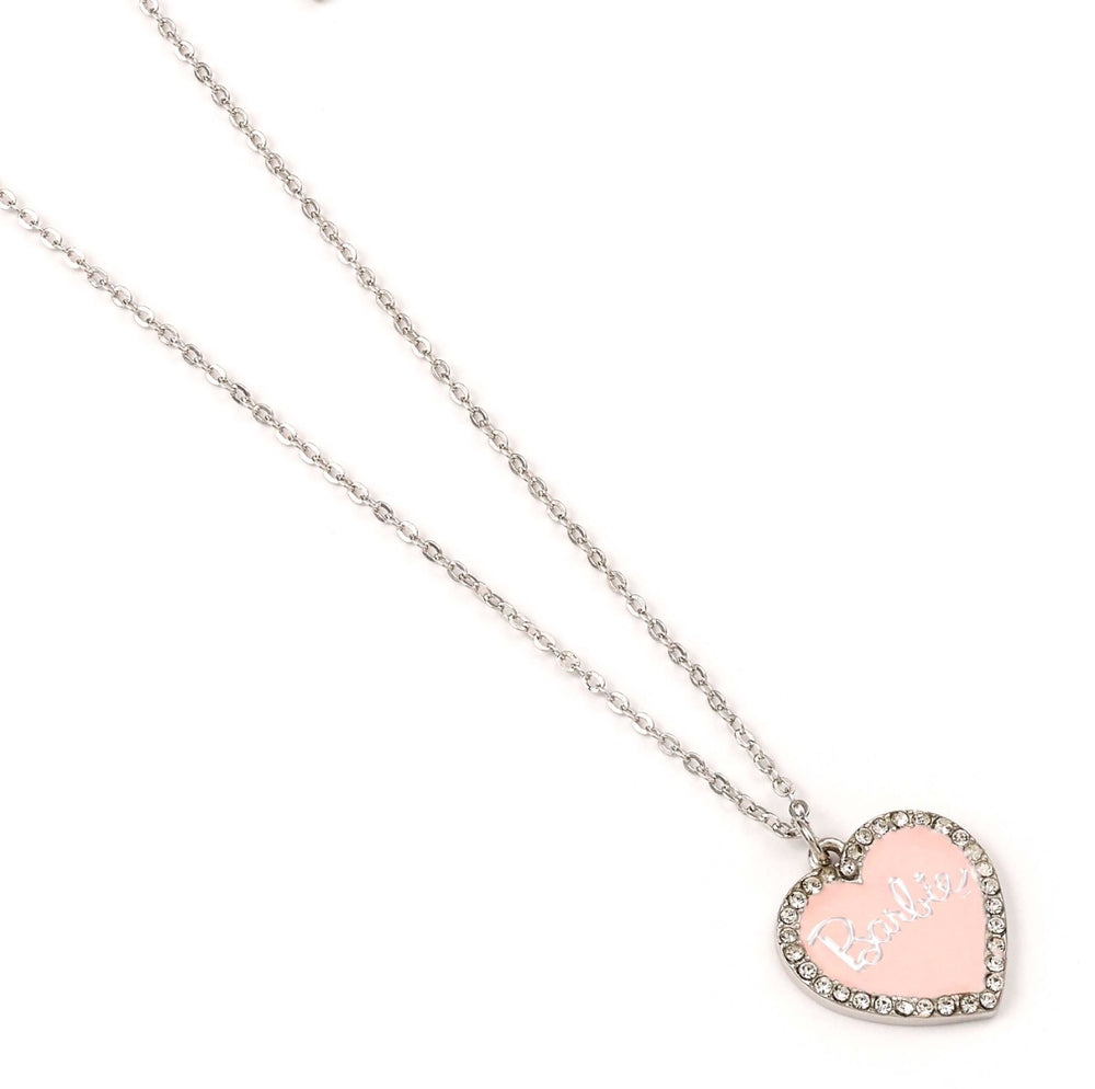 BARBIE - Chain Necklace - Pink Haert