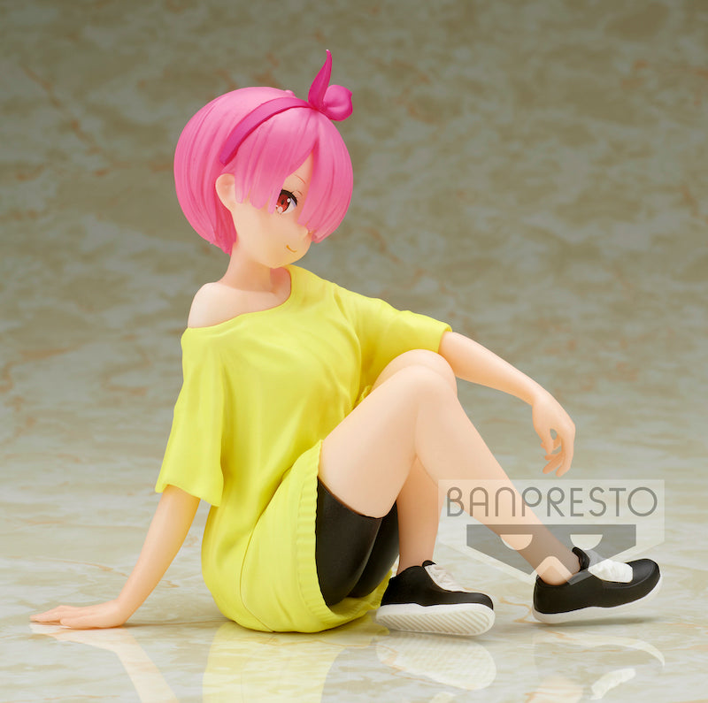 RE:ZERO - Ram - Relax Time - Figurine 14cm