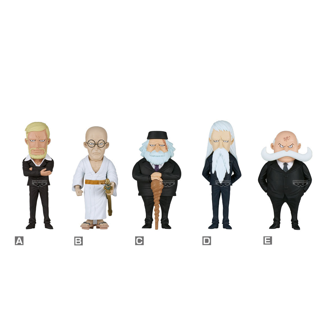 ONE PIECE - WCF Five Elders - Assortiments 12 Figurine 7cm