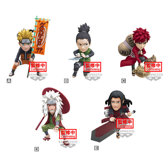 NARUTO SHIPPUDEN - WCF Vol.1 - Assortiments 12 Figurine 7cm