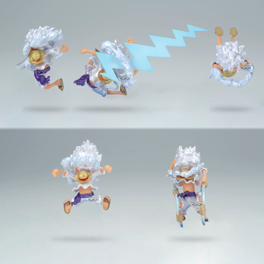 ONE PIECE - WCF Luffy Gear 5 Metallic - Assortiments 12 Figurine 7cm