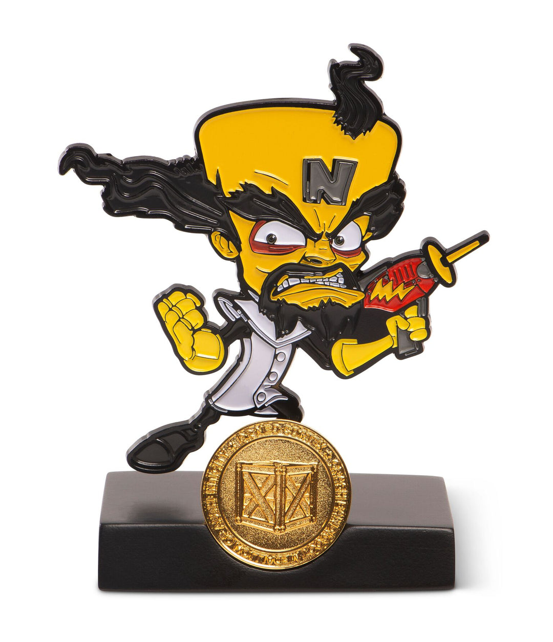 CRASH BANDICOOT - Heavy Metal Statue - Dr.Neo - 13cm