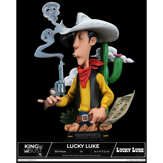 LUCKY LUCK - Lucky Luke - King Bust 1/4 24cm