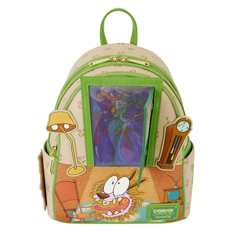 COURAGE THE COWARDLY DOG - Mini Backpack Loungefly