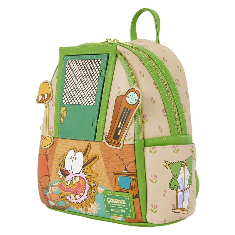 COURAGE THE COWARDLY DOG - Mini Backpack Loungefly