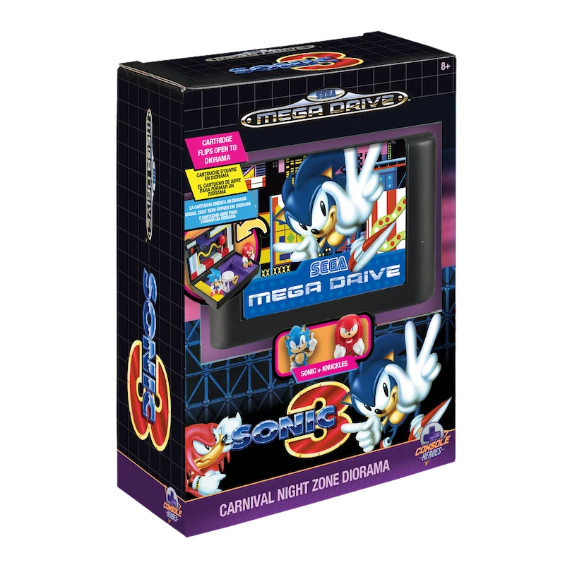 CONSOLE HEROES - Mega Drive Sonic 3 - Statue 7cm