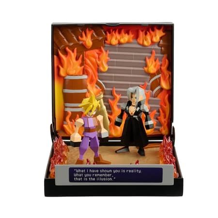 CONSOLE HEROES - Playstation Final Fantasy VII - Statue 7cm
