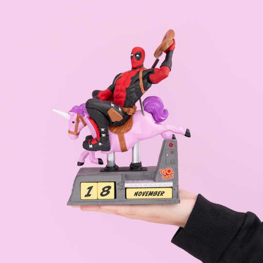 DEADPOOL - Unicorn - Resin 3D Perpetual Calendar