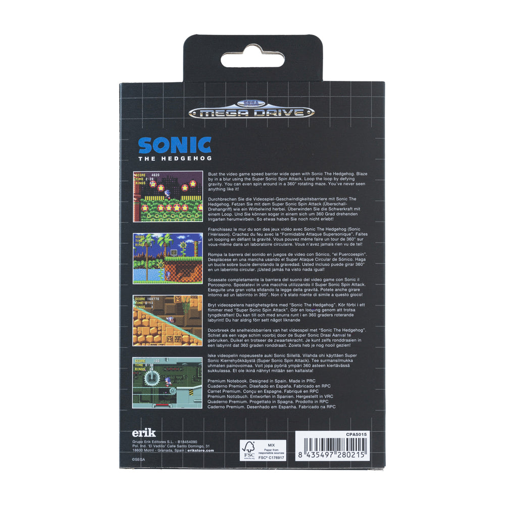 SONIC - Video Game - Premium Notebook - A5