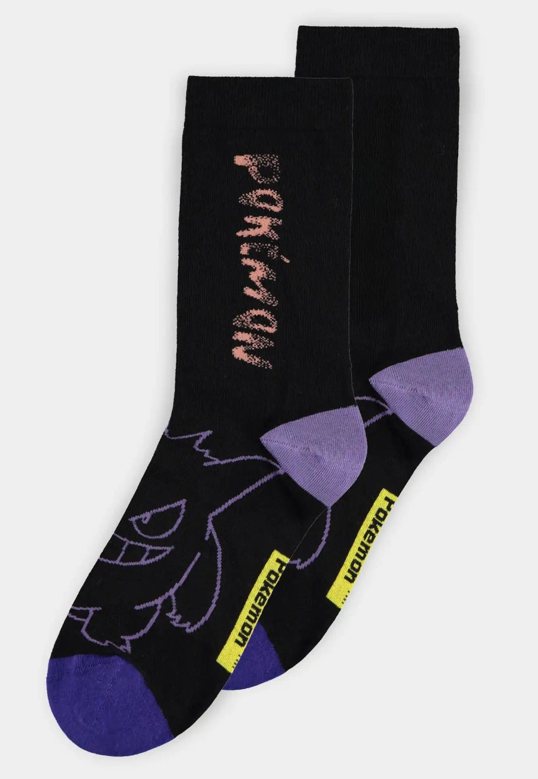 POKEMON - Gengar - Pack of 3 pairs of socks (T39-42)