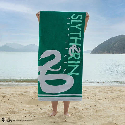 HARRY POTTER - Slytherin - Beach Towel 100% cotton '70x140cm'