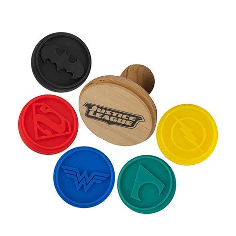 DC COMICS - Justice League - Set of 5 cooking stamps