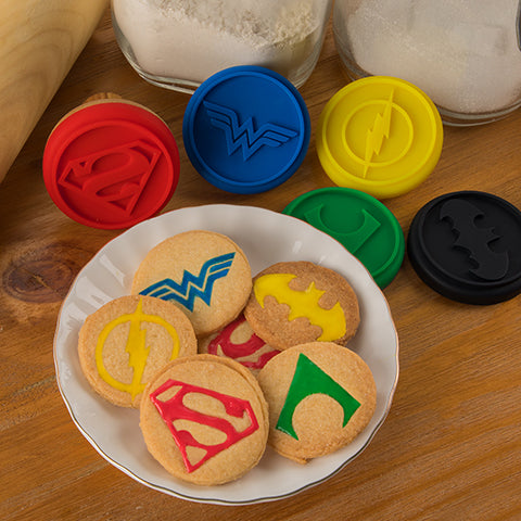 DC COMICS - Justice League - Set of 5 cooking stamps