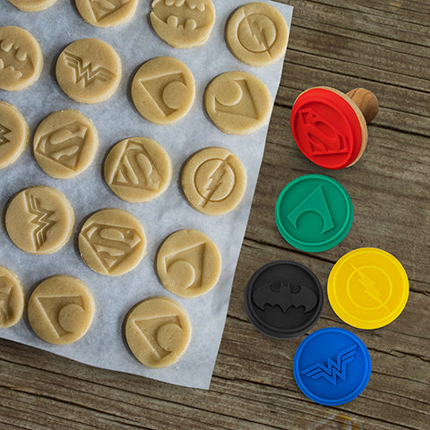 DC COMICS - Justice League - Set of 5 cooking stamps